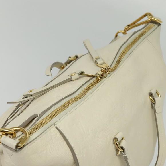 LOUIS VUITTON Monogram Empreinte Lumineuse PM Bag 2way White M93411 Auth ep10722 - Picture 6 of 16